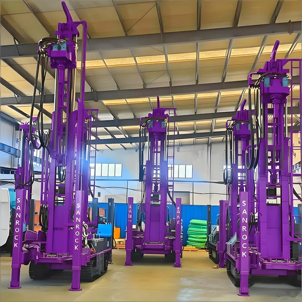 Quzhou Sanrock Heavy Industry Machinery Co., Ltd. ligne de production en usine