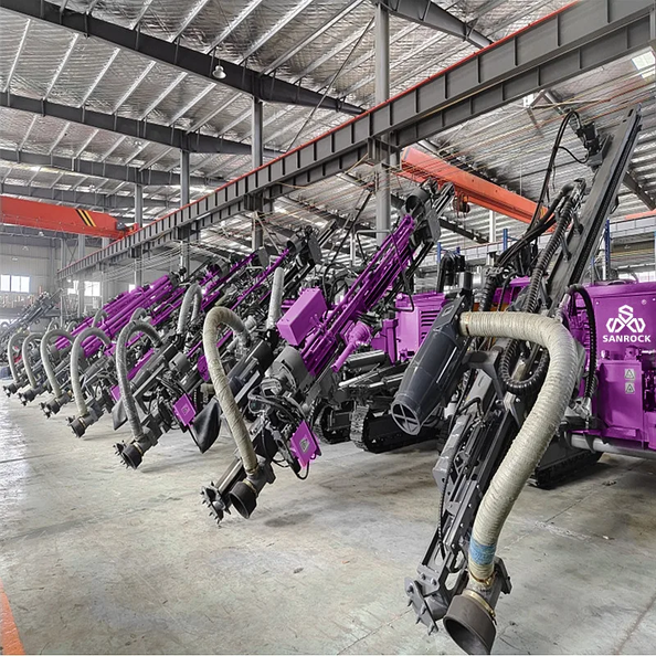Quzhou Sanrock Heavy Industry Machinery Co., Ltd. ligne de production en usine