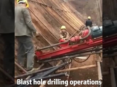 Réglage de forage DTH pneumatique portable