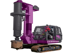 Petite plate-forme de forage rotatoire