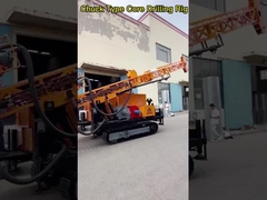 Machine de forage pour exploration géotechnique Forage hydraulique de forage portable pour échantillonnage du noyau