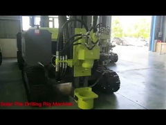 Équipement de conduite de pile à vis de pile solaire portable Pile photovoltaïque