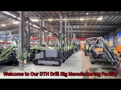 Équipement de forage de forage minier Crawler Machine de forage DTH Forage hydraulique