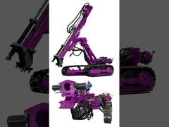 Foreuse hydraulique 30m, dynamitage de roche, foreuse DTH, foreuse sur chenilles