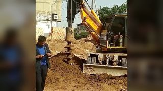 Plate-forme de forage rotative portative, travaux de construction ferroviaire à grande vitesse, plate-forme de forage rotative