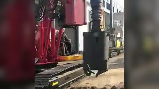 Rotary Drilling Rig Pipeline Installation Borehole Drilling Rig Rotating Bucket Drilling Machine