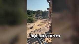 Plate-forme de forage minière, plate-forme de forage DTH sur chenilles, machine de forage hydraulique