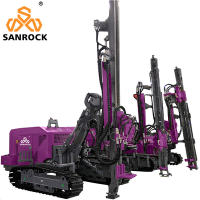 Qualité  Depth 50m Hydraulic DTH Drilling Machine Rotary Borehole Drilling Rig Mining Machinery Usine