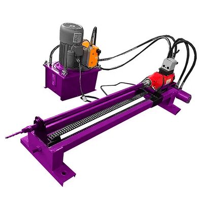 Qualité  Hydraulic Controlling DTH Drilling Rig with Light Weight High Drilling Efficiency and 3000N.m Max Torque for Mining and Water Well Projects Usine