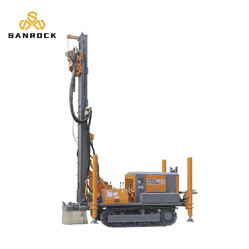 Small Crawler Drilling Rig / Water Well Drilling Equipment 4200*1550*2600 Mm