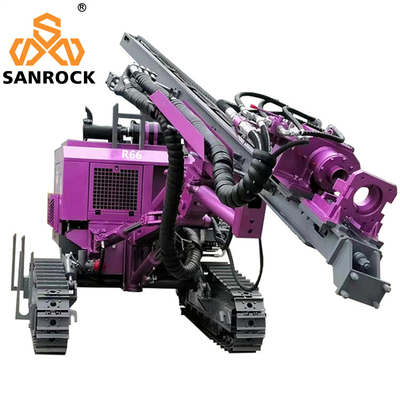 Machine de forage de surface DTH Forage minier Forage à rotation 180 r/min Forage à rampe