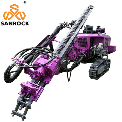Machine de forage de surface DTH Forage minier Forage à rotation 180 r/min Forage à rampe