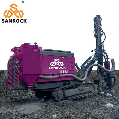 Machine de forage intégrée DTH, changement automatique de tige, forage hydraulique, équipement de forage minier