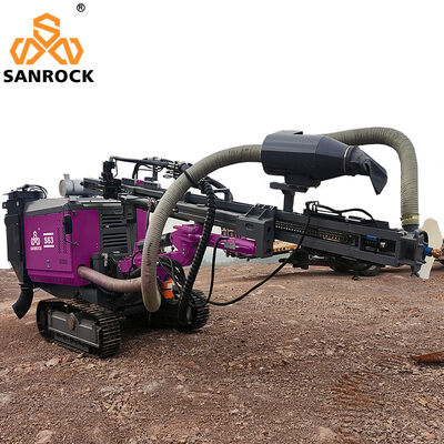 Machine de forage intégrée DTH, changement automatique de tige, forage hydraulique, équipement de forage minier