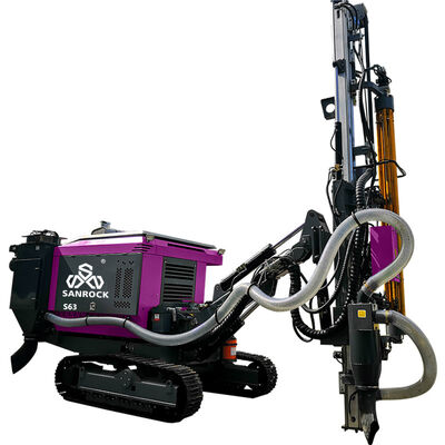 Machine de forage intégrée DTH, changement automatique de tige, forage hydraulique, équipement de forage minier