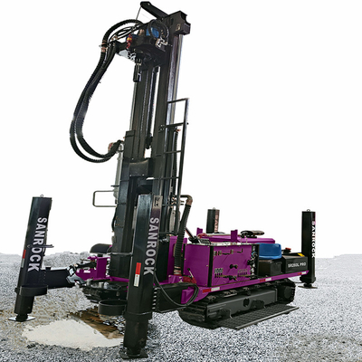 Équipement de forage en eau profonde, crawler, puits de forage à eau avec système de contrôle hydraulique
