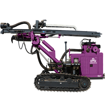 Forage minier DTH Forage de forage 30 m Forage de forage à la traverse de forage hydraulique