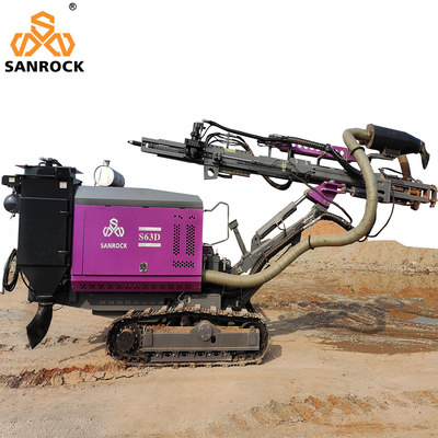 Chenille de profondeur du forage 30m forant Rig Mining Hydraulic DTH forant Rig Equipment