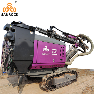 SANROCK Forage portable à DTH Équipement minier Forage hydraulique de trous