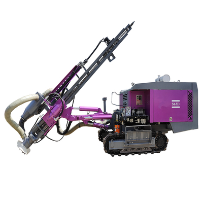 Trou de souffle intégré DTH forant Rig Hydraulic Mining Equipment 206KW