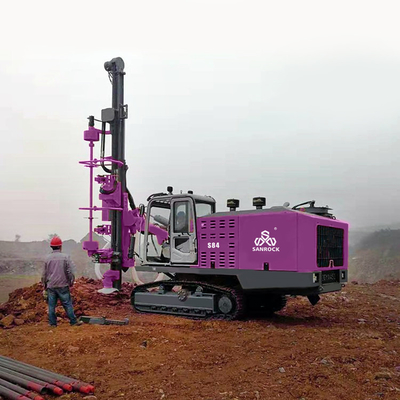 Le perçage Rig Equipment Engine 162KW de la chenille DTH a intégré la plate-forme de forage hydraulique de extraction