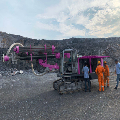 DTH hydraulique forant le forage 20m de Rig Machine Mining Hard Rock profondément