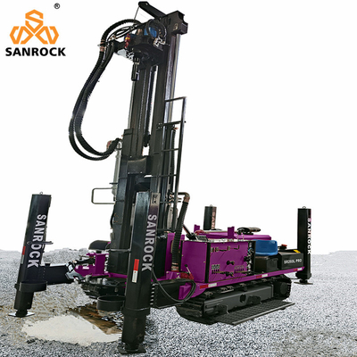 Forage de puits en eau profonde en rotation, machine de forage hydraulique, 260 m