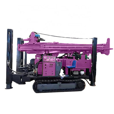 Forage de puits en eau profonde en rotation, machine de forage hydraulique, 260 m