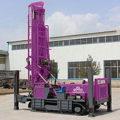 foreuse hydraulique de puits d'eau du moteur diesel 194KW de plates-formes de forage en eau profonde de 800m