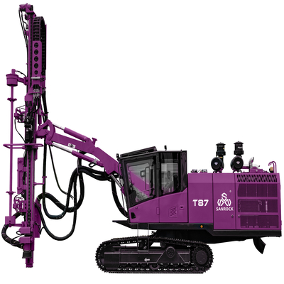 Perçage supérieur de extraction Rig Hydraulic Borehole Drilling Equipment de chenille de marteau