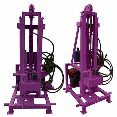 Équipement de forage de puits hydrauliques portables