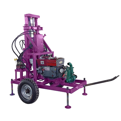 Équipement de forage de puits hydrauliques portables