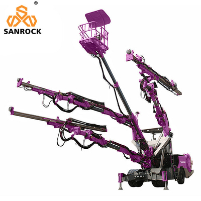 Forage de tunnels souterrains Forage jumbo Forage hydraulique