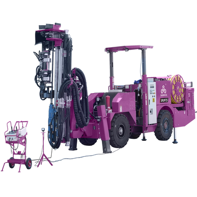 Forage hydraulique de trous de forage sous-terrain Forage de tunnels machine de forage jumbo Forage