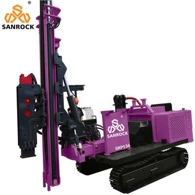 Pile Driving Rig Machinery portable pour le pilonnage solaire Hydraulique Diesel