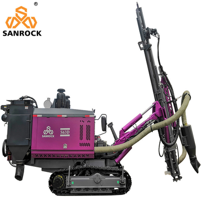 Forage minier Forage à rouleaux machine de forage hydraulique automatique Forage à forage