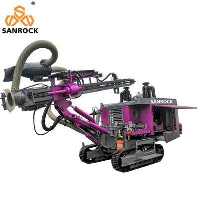 SANROCK Forage portable à DTH Équipement minier Forage hydraulique de trous