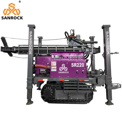 Machine de forage de puits d'eau profonde