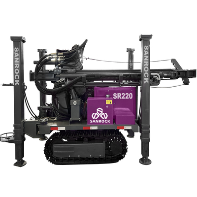 Machine de forage de puits d'eau profonde