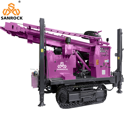 Machine de forage de puits d'eau multifonctionnelle