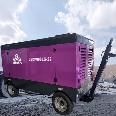 Compresseur d'air à vis rotatif Puissance 221 KW Compresseur d'air à vis à vis à faible bruit