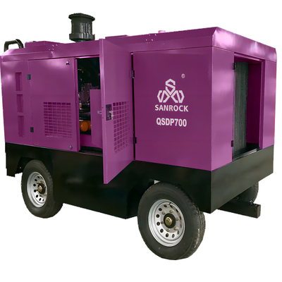 Machine à compresseur d'air à vis à haute pression pour l'exploitation minière