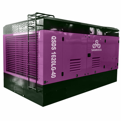 Machine de compression d'air à vis à haute pression