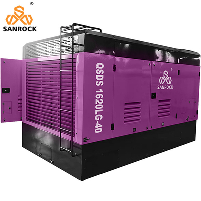 Compresseur d'air à vis haute pression 410 kW Compresseur d'air à vis diesel Machine puits d'eau