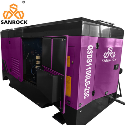 SANROCK compresseur d'air à vis de puits d'eau machine à compresseur d'air à vis haute pression