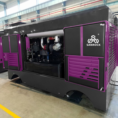 Compresseur d'air à vis portable de 3500 kg