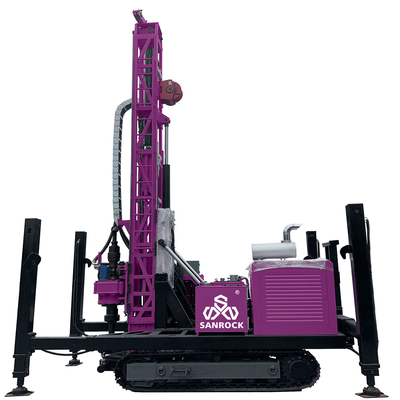 Machine de forage RC à circulation inverse, grilleuse, plateforme de forage hydraulique d'exploration