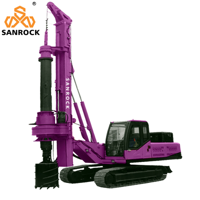 Machines de forage rotatives Fondation Machines de construction Machines de forage hydraulique