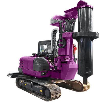 Machines de forage hydrauliques rotatives Autoroutes Génie municipal Machines de construction Machines de forage portables