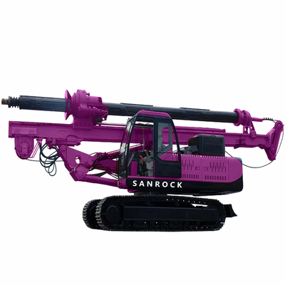 Machines de forage rotatives Fondation Machines de construction Machines de forage hydraulique
